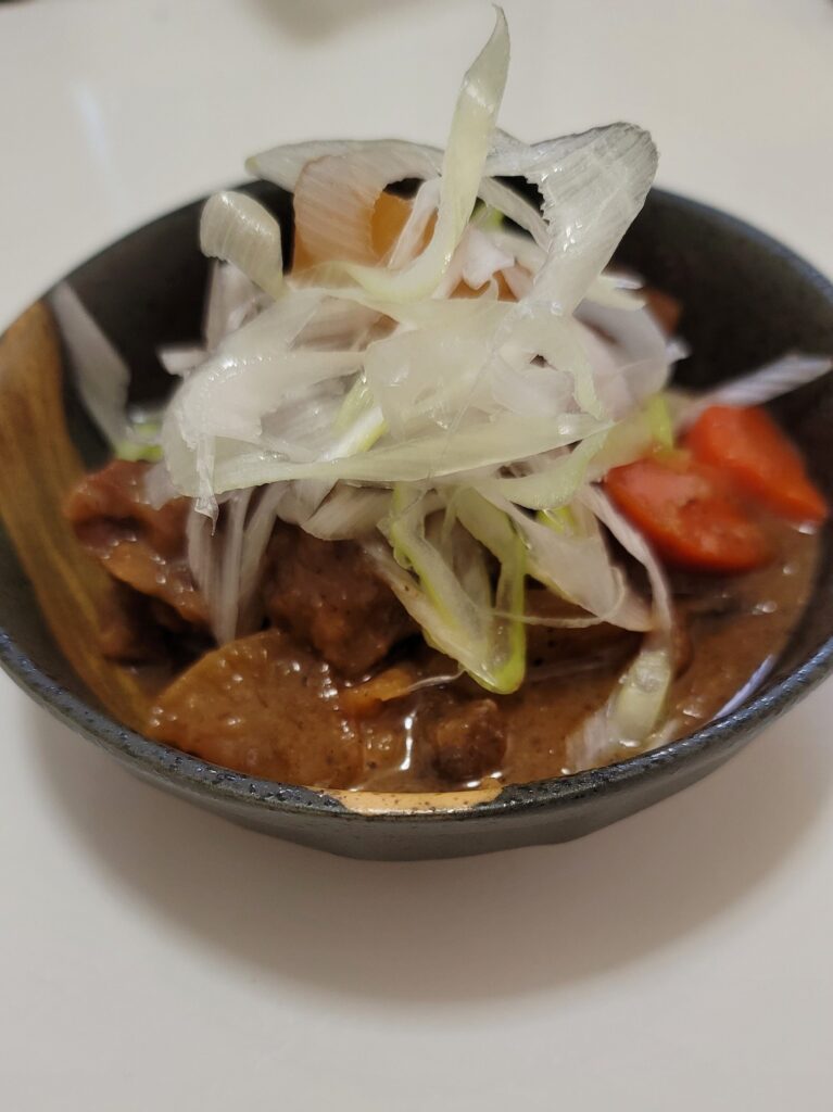 牛すじ味噌煮込み