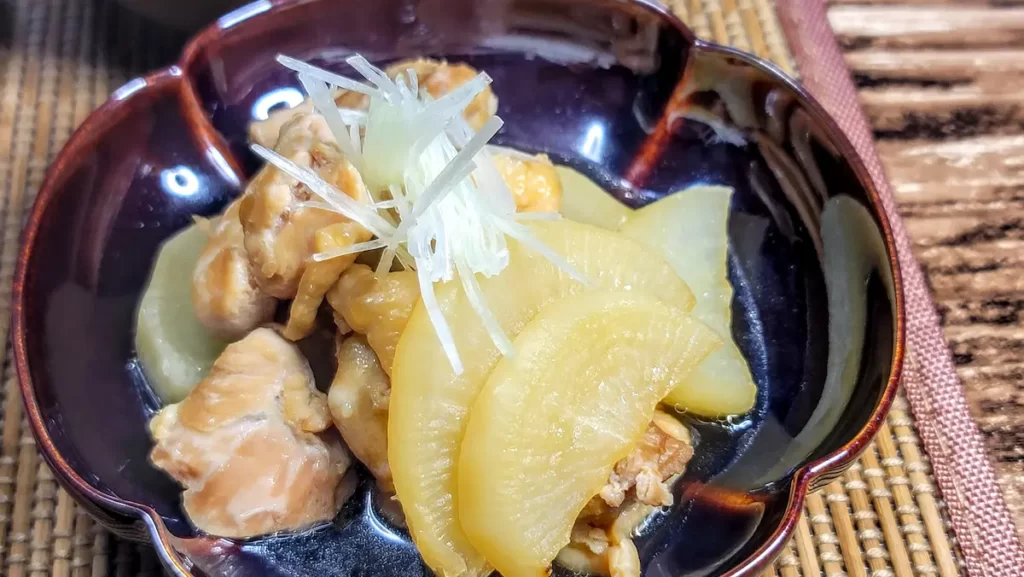 鶏肉と大根の煮物