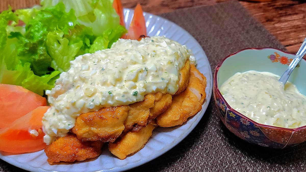 ささみチキン南蛮の作り方・レシピ|しっとりとした食感に！ | ムク家のごはんブログ