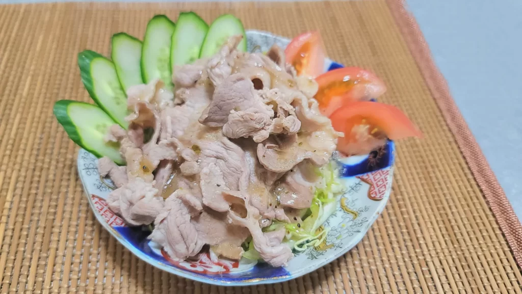 豚冷しゃぶサラダ