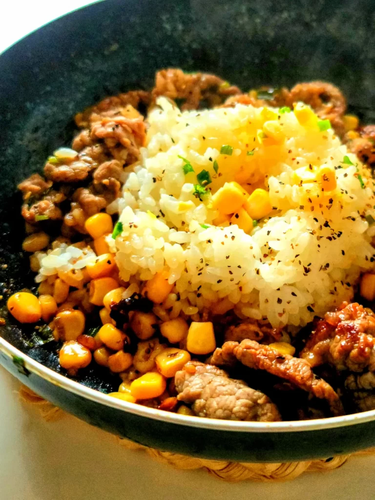 ペッパーランチ風まぜご飯