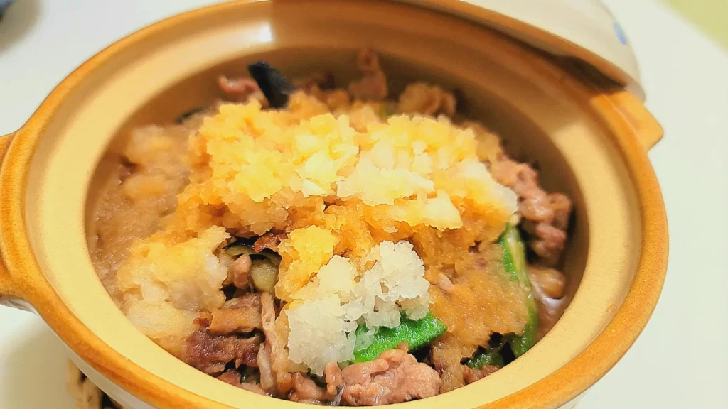 豚肉となすのみぞれ煮